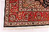Tabriz Beige Hand Knotted 80 X 99 Area Rug 254-29473 Thumb 2