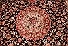 Tabriz Beige Hand Knotted 80 X 99  Area Rug 254-29473 Thumb 3