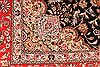Tabriz Beige Hand Knotted 80 X 99 Area Rug 254-29473 Thumb 5