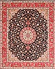 Tabriz Beige Hand Knotted 80 X 99  Area Rug 254-29473 Thumb 0