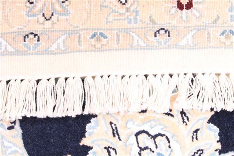 Nain Beige Hand Knotted 83 X 103 Area Rug 254-29474 Image 6
