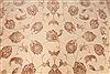 Tabriz Beige Hand Knotted 82 X 910 Area Rug 254-29475 Thumb 3