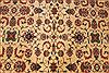 Tabriz Beige Hand Knotted 82 X 102 Area Rug 254-29477 Thumb 3