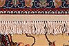 Tabriz Beige Hand Knotted 82 X 102 Area Rug 254-29477 Thumb 6