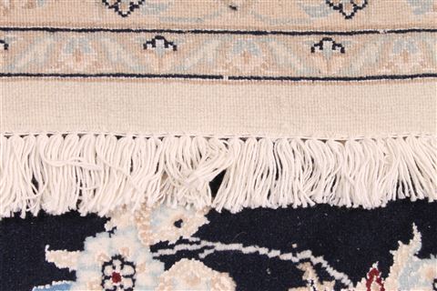 Nain Beige Hand Knotted 82 X 98 Area Rug 254-29479 Image 6