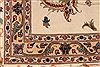 Tabriz Beige Hand Knotted 81 X 102 Area Rug 254-29480 Thumb 5