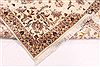 Tabriz Beige Hand Knotted 81 X 102 Area Rug 254-29480 Thumb 9