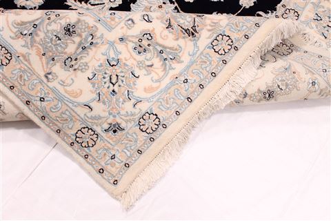 Nain Beige Hand Knotted 84 X 103 Area Rug 254-29482 Image 8