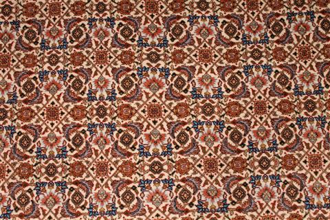 Mahi Beige Hand Knotted 83 X 96 Area Rug 254-29483 Image 3