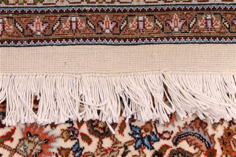Mahi Beige Hand Knotted 83 X 96 Area Rug 254-29483 Image 7