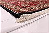 Tabriz Beige Hand Knotted 85 X 98 Area Rug 254-29484 Thumb 1
