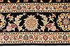Tabriz Beige Hand Knotted 82 X 100 Area Rug 254-29485 Thumb 4