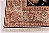 Tabriz Beige Hand Knotted 81 X 99  Area Rug 254-29486 Thumb 2