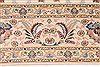 Tabriz Beige Hand Knotted 80 X 105 Area Rug 254-29487 Thumb 4