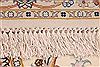 Tabriz Beige Hand Knotted 80 X 105 Area Rug 254-29487 Thumb 6