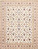 Tabriz Beige Hand Knotted 80 X 105 Area Rug 254-29487 Thumb 0
