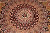 Tabriz Multicolor Hand Knotted 84 X 100 Area Rug 254-29488 Thumb 3