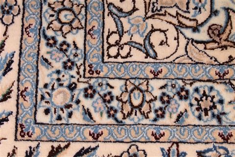 Nain Blue Hand Knotted 83 X 910 Area Rug 254-29489 Image 5