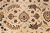 Tabriz Beige Hand Knotted 84 X 100 Area Rug 254-29490 Thumb 10