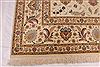 Tabriz Beige Hand Knotted 84 X 100 Area Rug 254-29490 Thumb 2