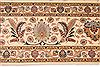 Tabriz Beige Hand Knotted 84 X 100 Area Rug 254-29490 Thumb 4