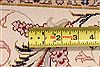 Tabriz Beige Hand Knotted 84 X 100 Area Rug 254-29490 Thumb 7