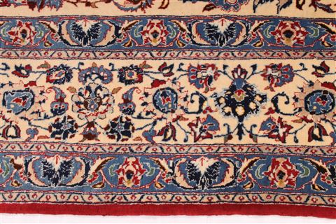 Nain Blue Hand Knotted 67 X 99 Area Rug 254-29491 Image 4