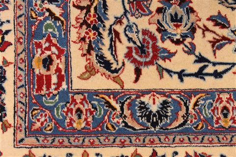 Nain Blue Hand Knotted 67 X 99 Area Rug 254-29491 Image 5