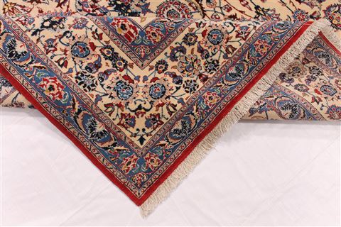 Nain Blue Hand Knotted 67 X 99 Area Rug 254-29491 Image 8