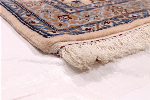 Nain Beige Hand Knotted 610 X 112 Area Rug 254-29494 Image 1