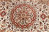 Tabriz Beige Round Hand Knotted 98 X 98  Area Rug 254-29495 Thumb 2