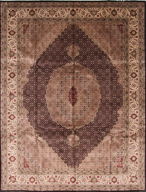 Mahi Beige Hand Knotted 811 X 118 Area Rug 254-29496 Image 0