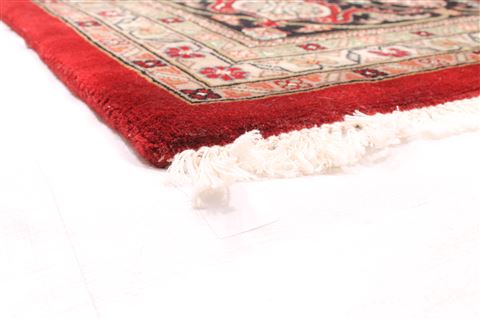 Mahi Beige Hand Knotted 92 X 121  Area Rug 254-29497 Image 1