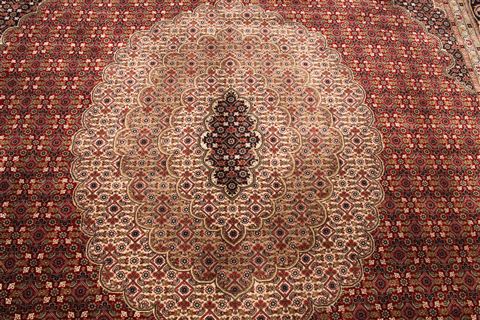 Mahi Beige Hand Knotted 92 X 121  Area Rug 254-29497 Image 3