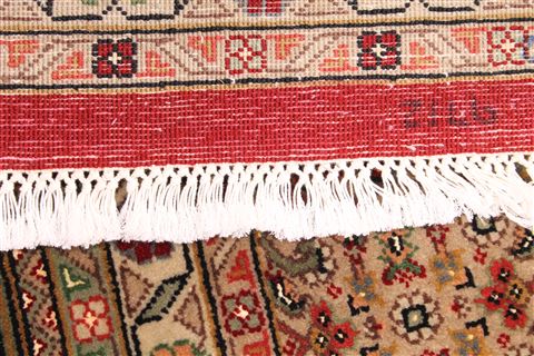 Mahi Beige Hand Knotted 92 X 121  Area Rug 254-29497 Image 6