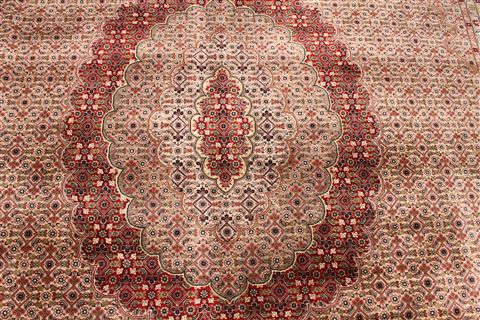 Mahi Beige Hand Knotted 90 X 120  Area Rug 254-29498 Image 3