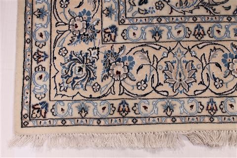 Nain Beige Hand Knotted 55 X 710 Area Rug 254-29504 Image 2