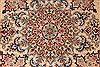 Isfahan Beige Hand Knotted 50 X 79  Area Rug 254-29506 Thumb 3