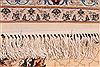 Isfahan Beige Hand Knotted 50 X 79  Area Rug 254-29506 Thumb 6