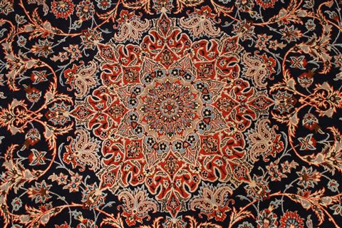 Isfahan Beige Hand Knotted 51 X 710 Area Rug 254-29507 Image 3