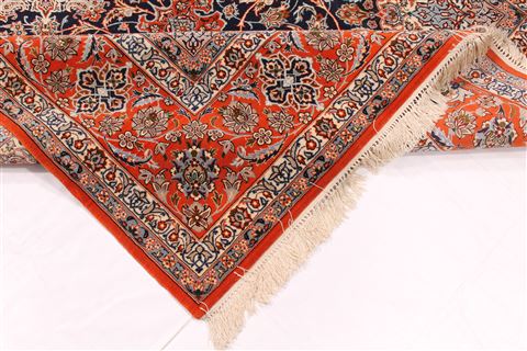 Isfahan Beige Hand Knotted 51 X 710 Area Rug 254-29507 Image 8