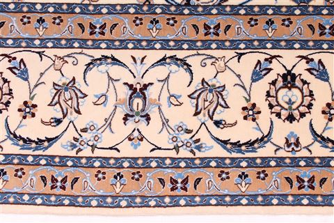 Nain Beige Square Hand Knotted 610 X 610 Area Rug 254-29509 Image 5