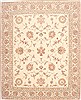 Tabriz Beige Square Hand Knotted 68 X 86 Area Rug 254-29510 Thumb 0