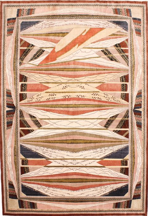 Gabbeh Beige Hand Knotted 58 X 82 Area Rug 254-29512 Image 0