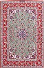 Isfahan Beige Hand Knotted 50 X 80 Area Rug 254-29513 Thumb 0