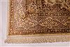 Qum Beige Hand Knotted 52 X 79  Area Rug 254-29516 Thumb 2