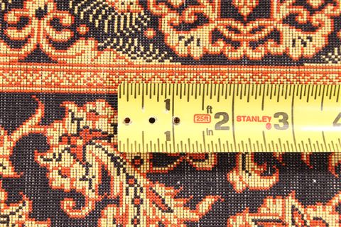 Qum Beige Square Hand Knotted 65 X 65 Area Rug 254-29519 Image 7