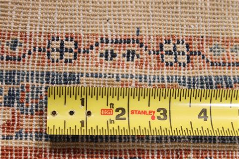 Sarouk Beige Hand Knotted 59 X 89 Area Rug 254-29520 Image 7