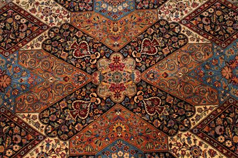 Tabriz Multicolor Hand Knotted 66 X 80 Area Rug 254-29521 Image 8