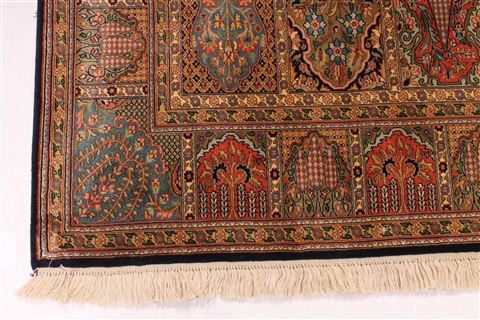 Bakhtiar Multicolor Hand Knotted 56 X 88 Area Rug 254-29522 Image 2